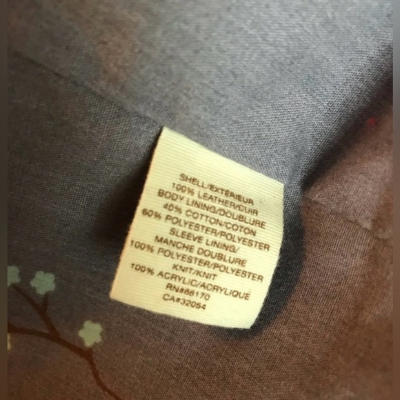 Anthropologie Idra brown leather bomber - Picture 3 of 9